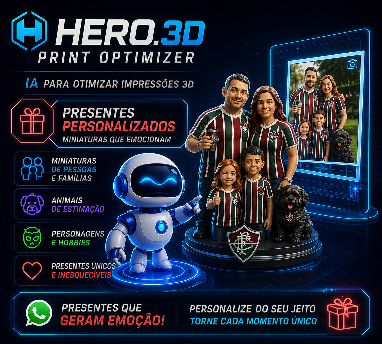 Impressões 3D Personalizadas