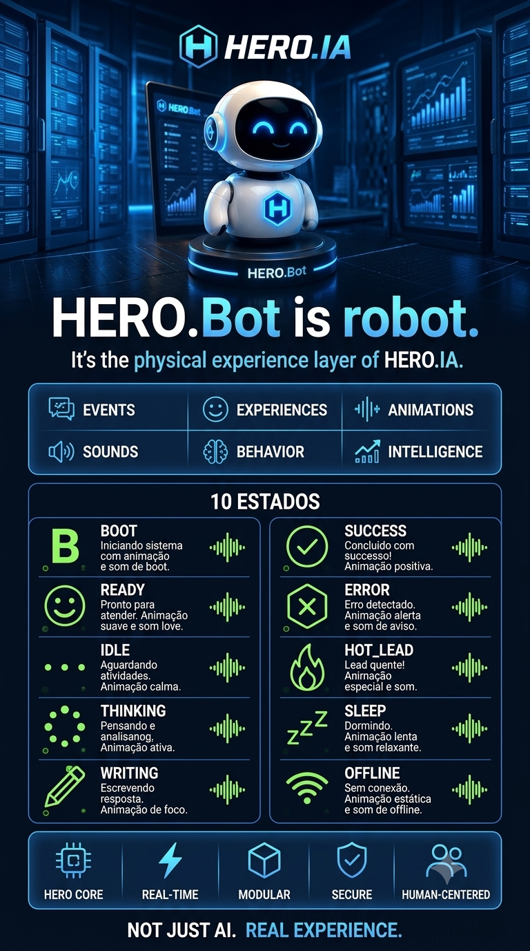 HERO.Bot, inteligência artificial com presença física