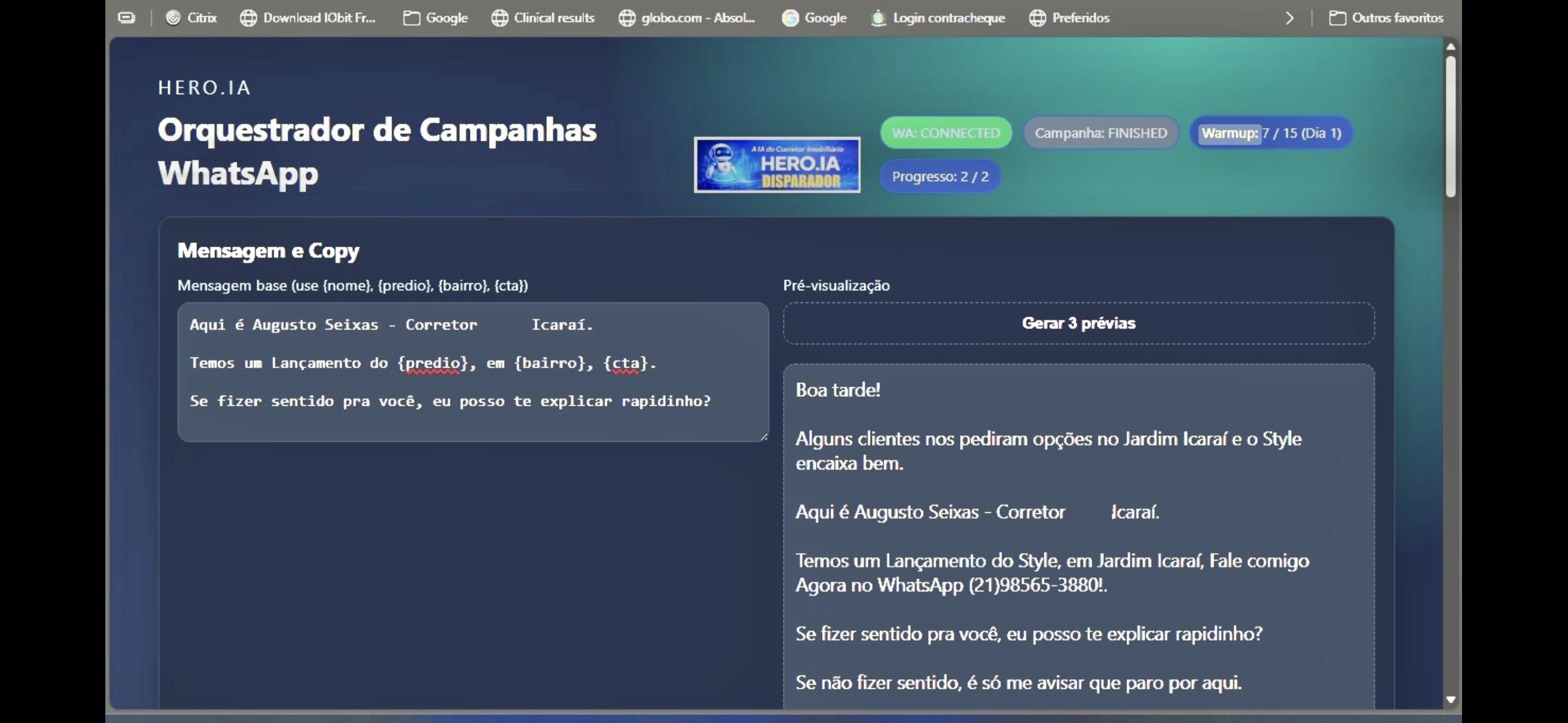 Disparador estrategico 1