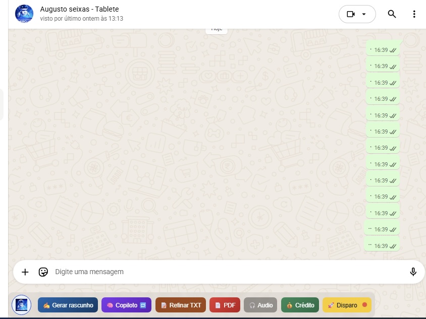 Painel principal HERO.IA